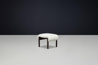 Late 1930s Italian unique pair of restored Rationalist lounge chairs