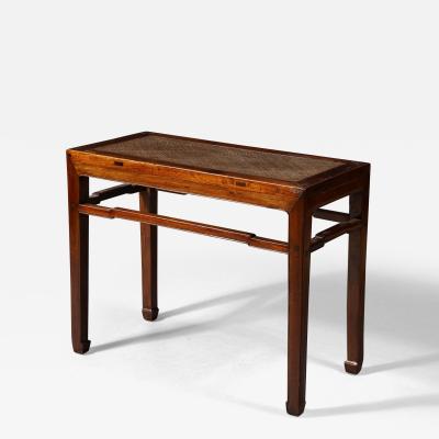 Late 19th C Chinese Hardwood Side Table