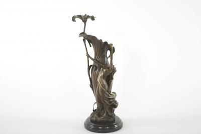 Late 19th Century Art Nouveau Style Bronze Decorative Vase