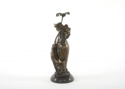 Late 19th Century Art Nouveau Style Bronze Decorative Vase