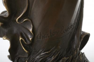 Late 19th Century Art Nouveau Style Bronze Decorative Vase