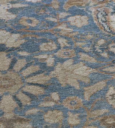 Late 19th Century Authentic Handwoven Persian Sultanabad Wool Rug