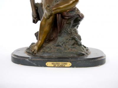 Late 19th Century Bronze Marble Sculpture