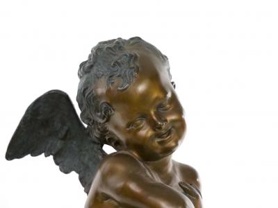 Late 19th Century Bronze Marble Sculpture