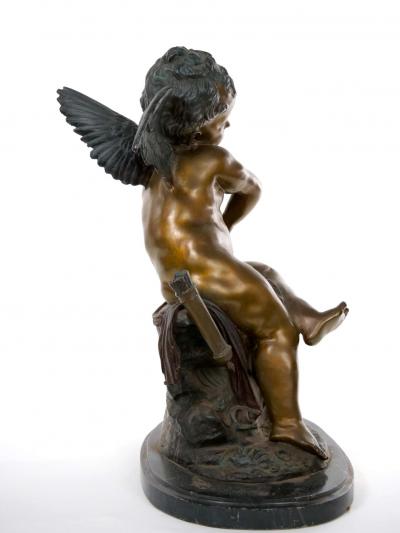 Late 19th Century Bronze Marble Sculpture