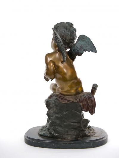 Late 19th Century Bronze Marble Sculpture