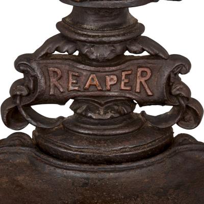 Late 19th Century English cast iron hallstand