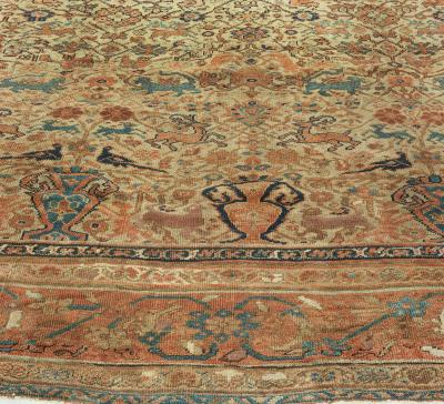 Late 19th Century Fine Persian Sultanabad Area Rug