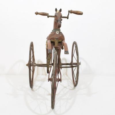 Late 19th Century French Tricycle Horse