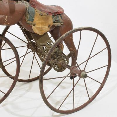 Late 19th Century French Tricycle Horse