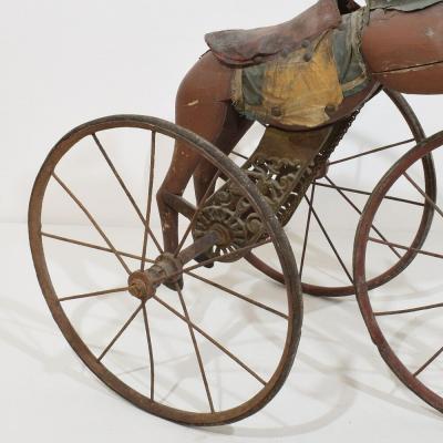 Late 19th Century French Tricycle Horse