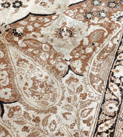 Late 19th Century Handwoven Tabriz Rug from North West Persia