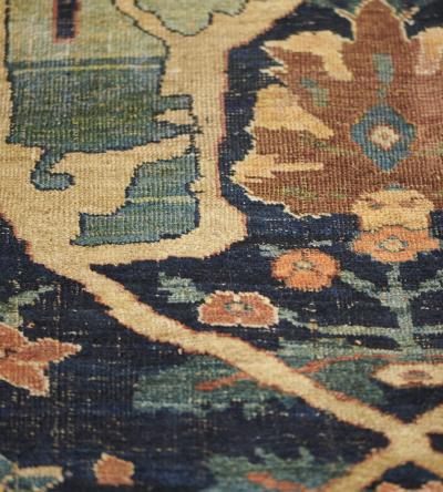 Late 19th Century Handwoven Wool Bidjar Rug