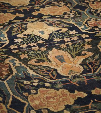 Late 19th Century Handwoven Wool Bidjar Rug