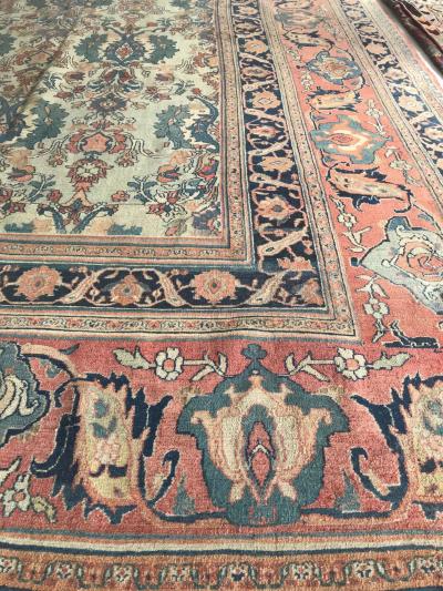Late 19th Century Large Persian Khorassan Rug
