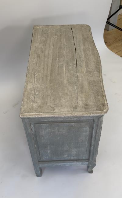 Late 19th Century Louis XV Style Painted Chest of Drawers