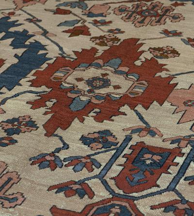 Late 19th Century Persian Serapi Rug