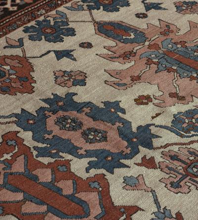 Late 19th Century Persian Serapi Rug