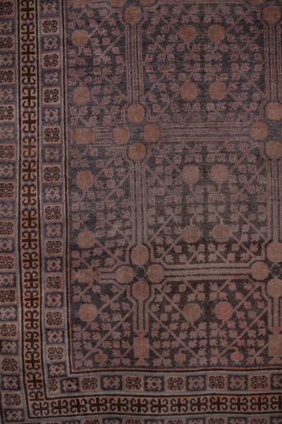 Late 19th Century Samarkand Khotan Carpet
