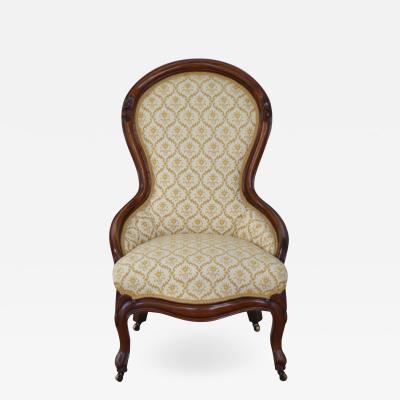 Late 19th Century Upholstered Side Chair