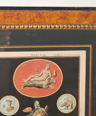 Late 19th Early 20th Century Italian Print of Mercury
