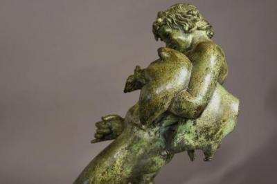 Late 19th century Grand Tour style bronze of Bacchus