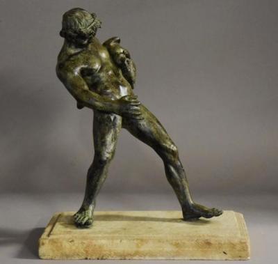 Late 19th century Grand Tour style bronze of Bacchus