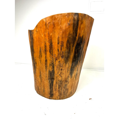 Late 20th Century Kubbestol Pine Chair Sweden