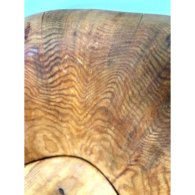 Late 20th Century Kubbestol Pine Chair Sweden