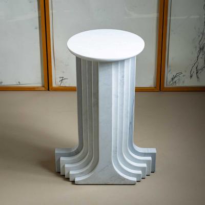 Late 20th Century Marble Column attributed to Carlo Scarpa Italy