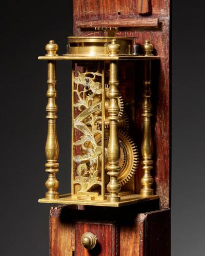 Late Edo Period 19th Century Japanese Pillar Clock Shaku Dokei C 1820