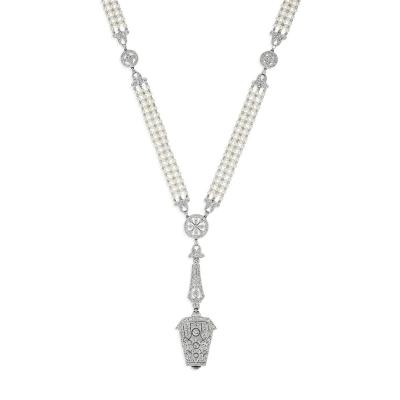 Late Edwardian Pendant Watch Sautoir