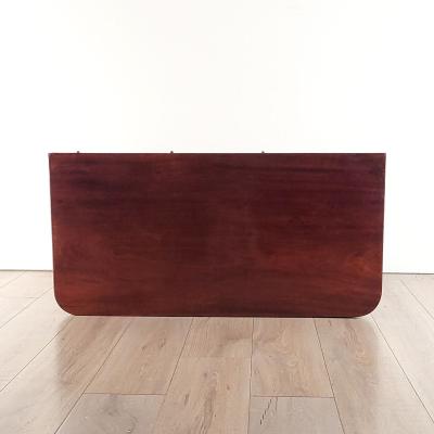 Late English Regency Period Mahogany Tea Table circa 1820