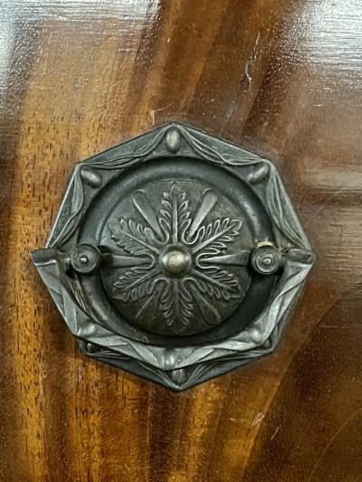 Late George III Mahogany Bowfront Chest on Chest