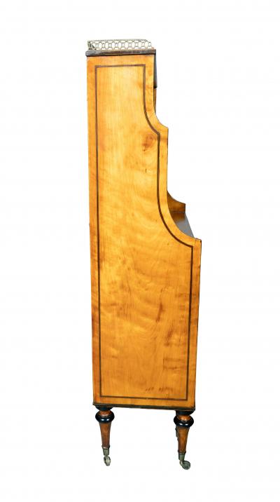 Late George III Satinwood Cabinet