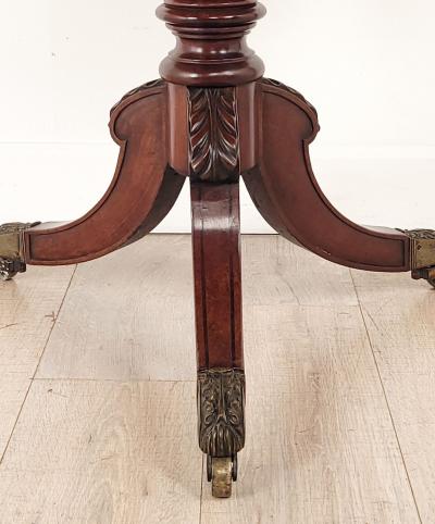 Late Georgian Early Regency Mahogany Silent Waiter circa 1815