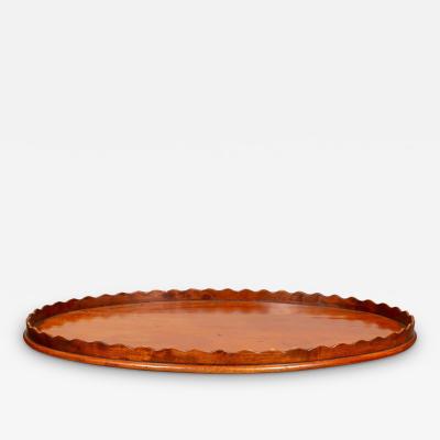 Late Georgian Mahogany Tray