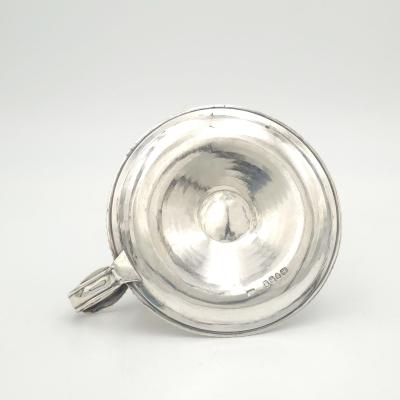 Late Georgian Sterling Chamberstick London England circa 1814