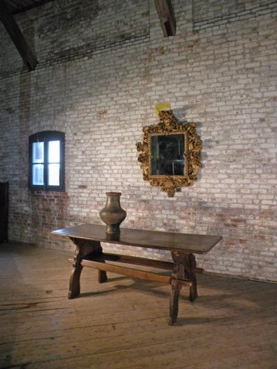 Late Gothic 16th century North European Oak Trestle Table