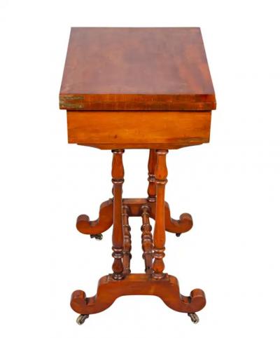 Late Regency Mahogany Games Table