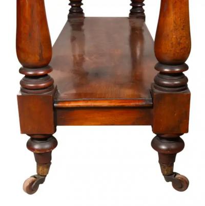 Late Regency Mahogany Trolley