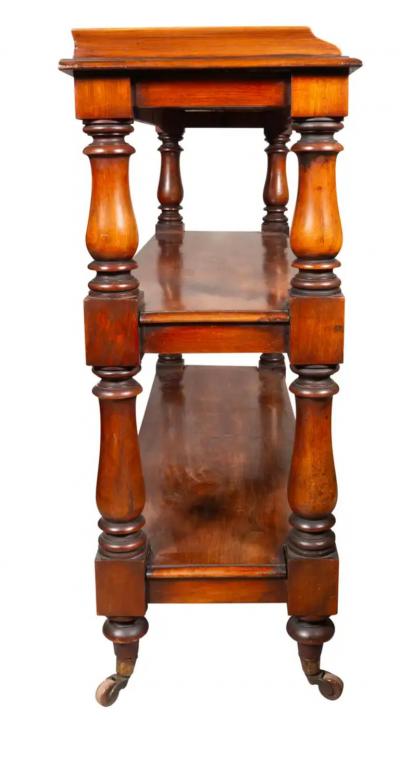 Late Regency Mahogany Trolley