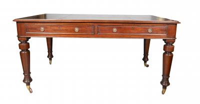 Late Regency Mahogany Writing Table