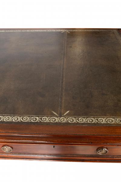 Late Regency Mahogany Writing Table