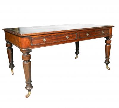Late Regency Mahogany Writing Table