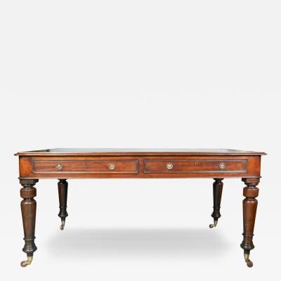 Late Regency Mahogany Writing Table