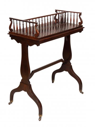 Late Regency Rosewood Bookstand