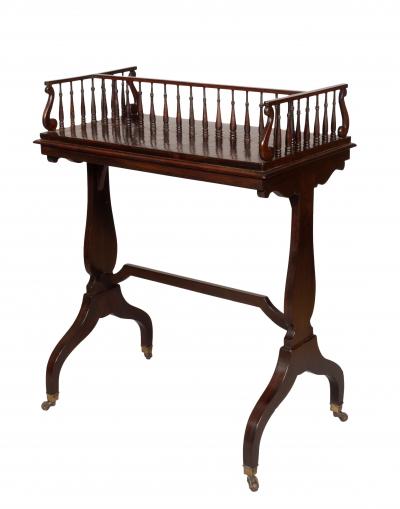 Late Regency Rosewood Bookstand