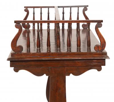 Late Regency Rosewood Bookstand