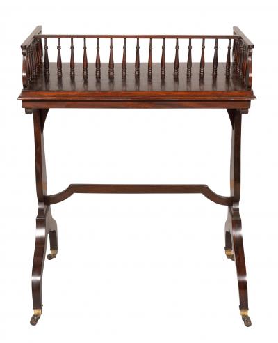 Late Regency Rosewood Bookstand